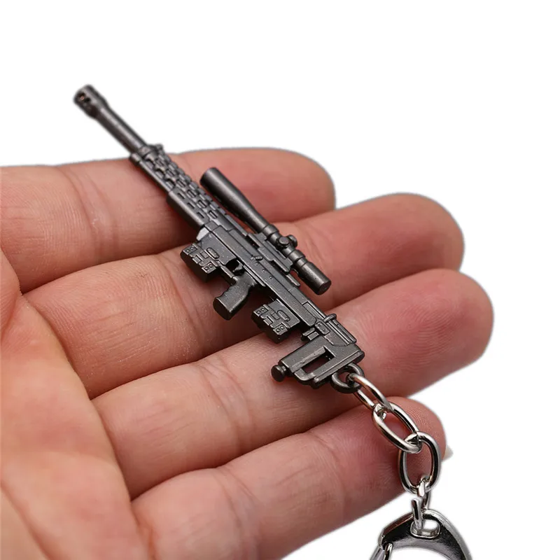 J Store Hot Game PUBG CS GO брелоки в виде оружия AK47 Gun Модель 98K снайперская винтовка брелок