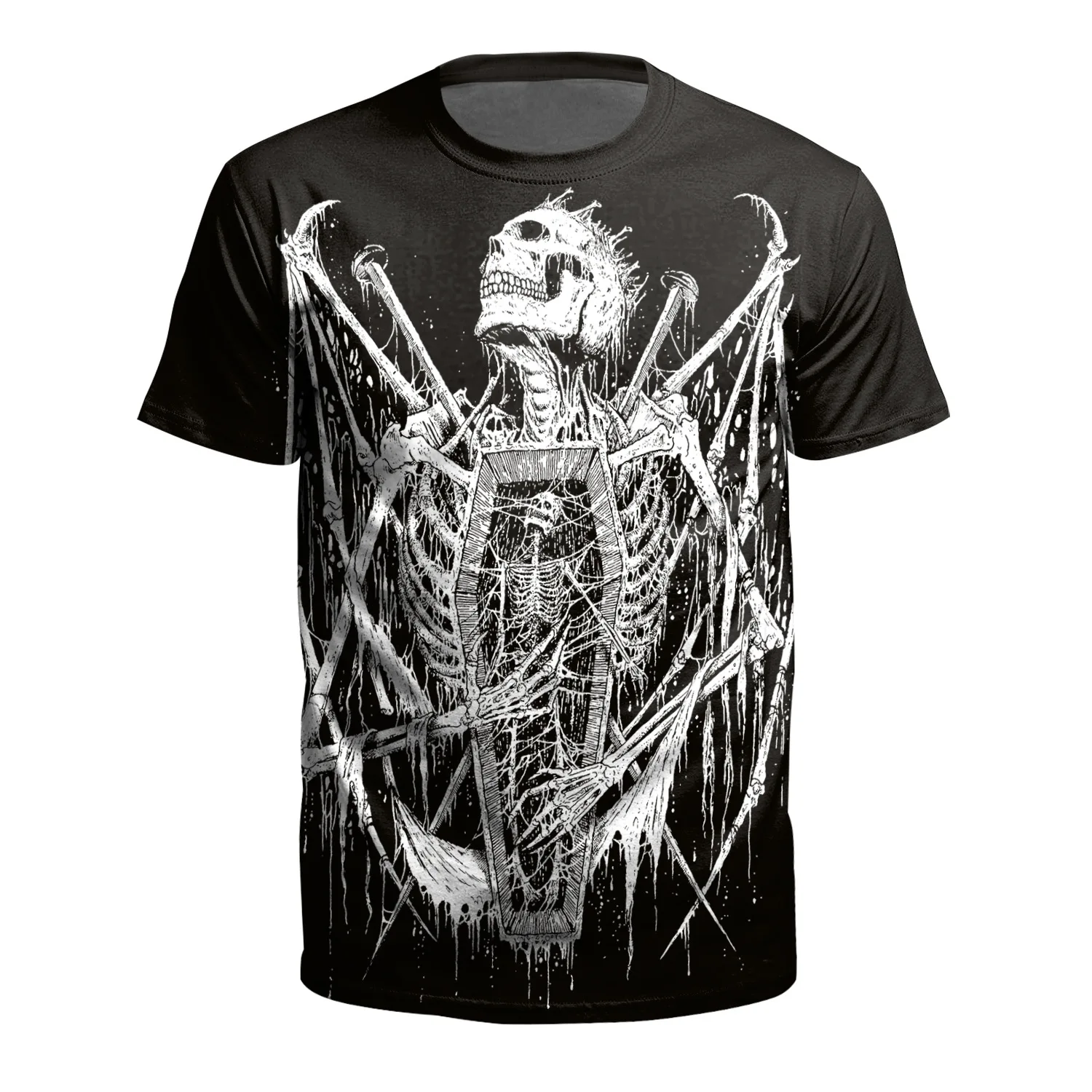 

2019 Summer Short-Sleeved T-shirt Head 3D Digital Printing Women T-shirt Smooth Opacity Material B Men O-Neck Tees