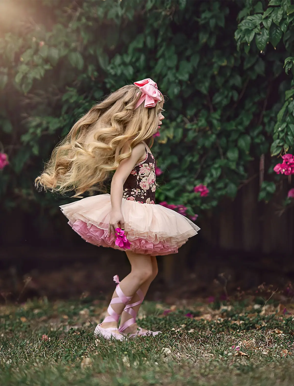 2019 г. платье для девочек летняя одежда с цветочным принтом для малышей Детские платья-пачки вечерние платья принцессы без рукавов для