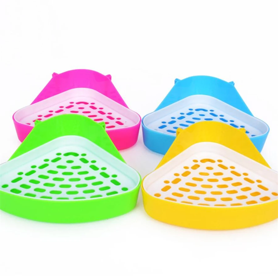 

KIMHOME PET 1pcs Small Pet Hamster Bathroom Toilet Guinea Pig Rat Hamster Corner Toilet House Sauna Bath Bathing Toilet