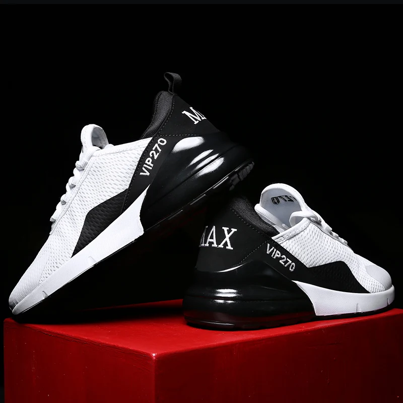 2019 احذية الجري الرجال أحذية رياضية الذكور المدربين Zapatillas Deportivas هومبر تنفس 270 حذاء كاجوال Sapato Masculino Krasovki