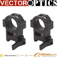 10 шт. векторная оптика средняя алюминиевая тактическая 30 мм QD Крепление кольца быстросъемные Пикатинни для 20 мм рельса