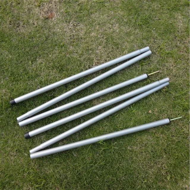 Steel Folding Tent Pole tent rod Awning Rod Stand Pole Tent Accessories tent extending door frame canopy rod 150cm*2pcs