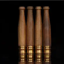 Minipipa de madera de ébano para fumar, pipa de madera hecha a mano, creativa, alta calidad, Pipa de madera, 1 unidad