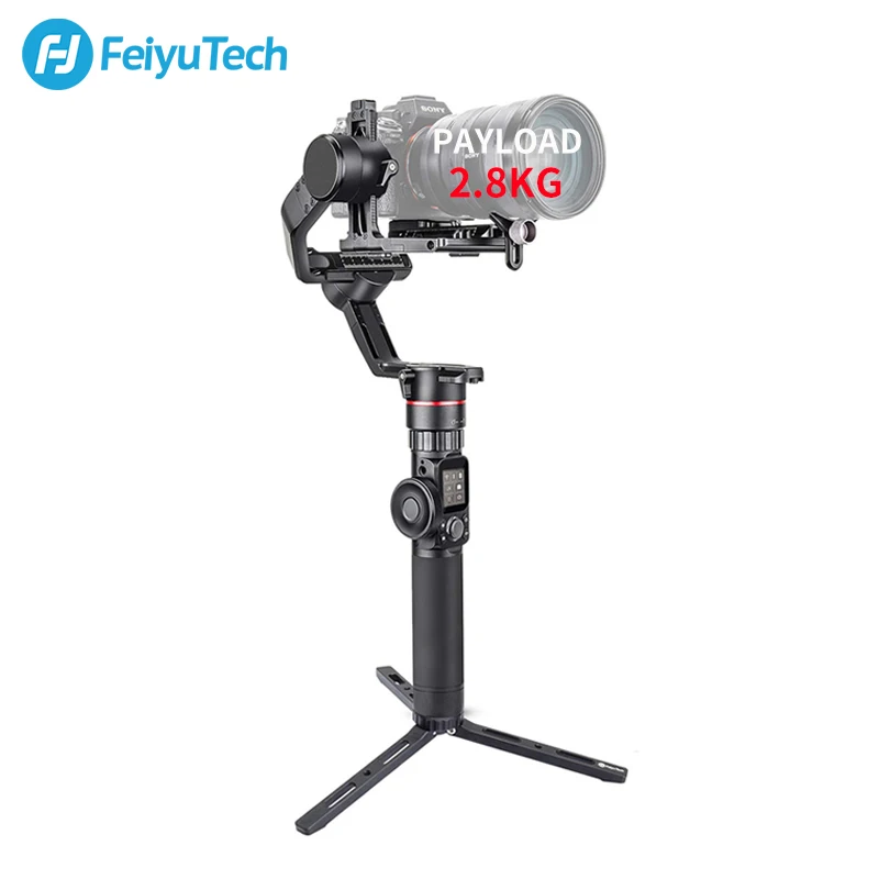 

FeiyuTech Feiyu AK2000 DSLR Camera Gimbal 2800kg Payload Stabilizer with Tripod for Panasonic GH5 GH5S Sony A7 Canon 5D
