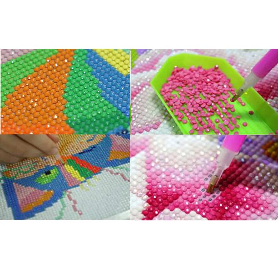 DIY фото на заказ 3d Алмазная картина наборы для вышивки крестиком 5D квадратная