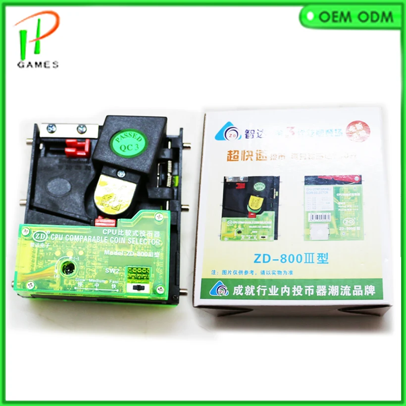 

1 pcs free shipping CPU Comparable Upright Coin Acceptor Coin Selector- single coin or token selecter ZD-800III