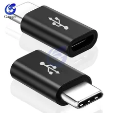 3 шт. USB 3,1 type-C мужской разъем для Micro USB 2,0 5Pin Женский адаптер для передачи данных конвертер usb type C адаптер Черный Белый