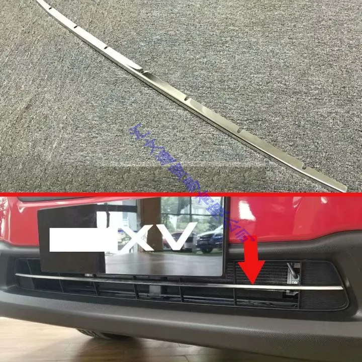 Передняя решетка радиатора из нержавеющей стали для Subaru XV 2018 2019 декоративная