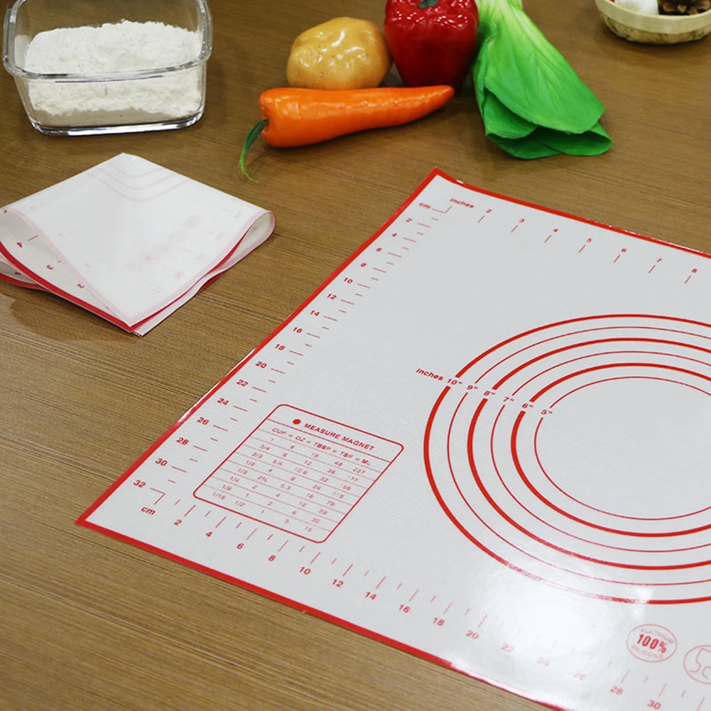 Новые силиконовые антипригарные раскатки теста коврик для выпечки оборудование для выпечки Кухонные гаджеты