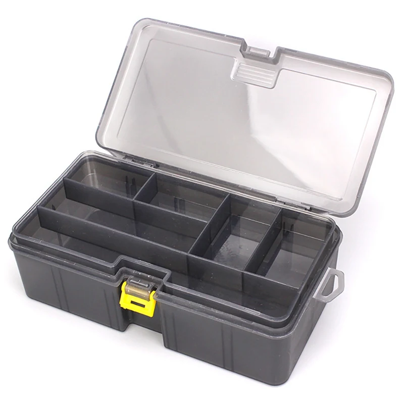 

Adjustable Organizer Fishing Lure Portable Hook Tackle Box Storage Case Tackle Multifunctional Fishing Boxes Fishing Accessories
