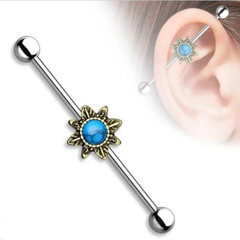 Para Car Piercing Industrial De Acero Inoxidable De 0.49 Oz Para Car Piercing Industrial De Acero Inoxidable De 0.49 Oz