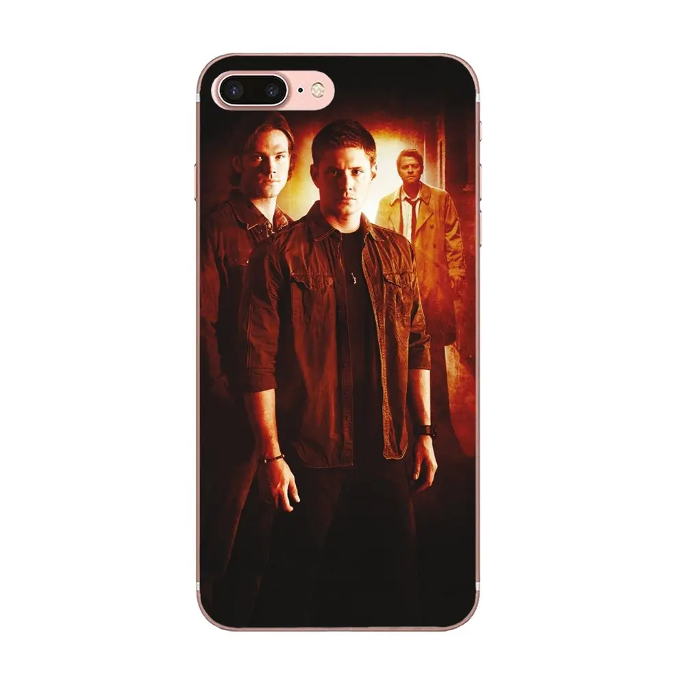 Мягкий ТПУ чехол для Apple iPhone 4 4S 5 5C 5S SE 6 6S 7 8 Plus X XS Max XR сверхъестественная