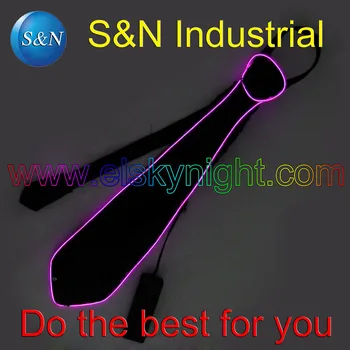

2AAA mini el inverter with 1 of 10 colors different el wire tie+ free shipping for festival,advertising and party decoration