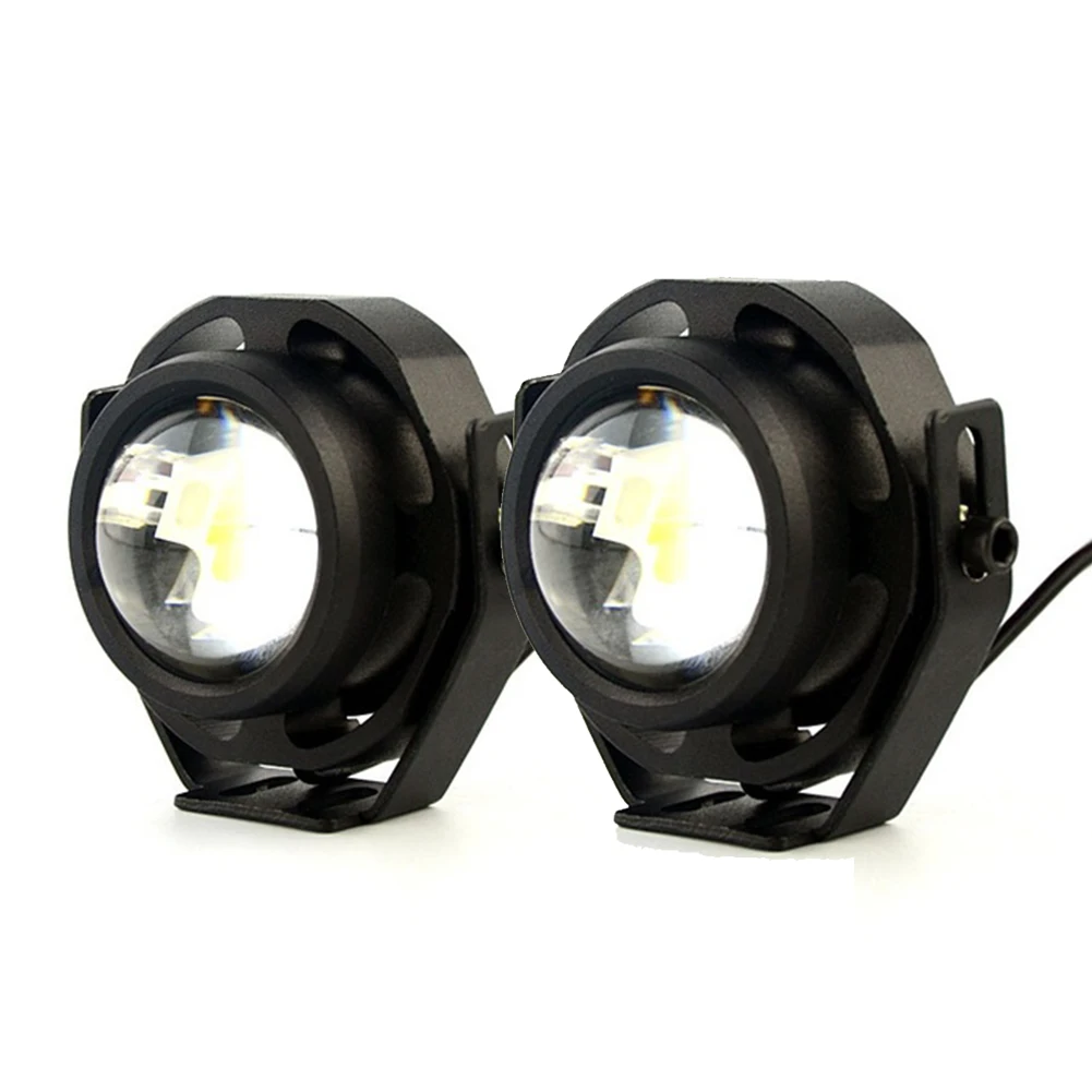 2x 10W LED White Fish Eye Car Fog Daytime Running Light Bulbs | Автомобили и мотоциклы