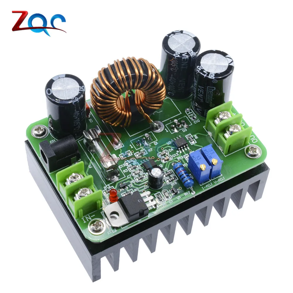 600W Boost Module Power supply DC-DC Step up Constant Current Voltage 10-60V to 12-80V 48V 72V Booster Converter