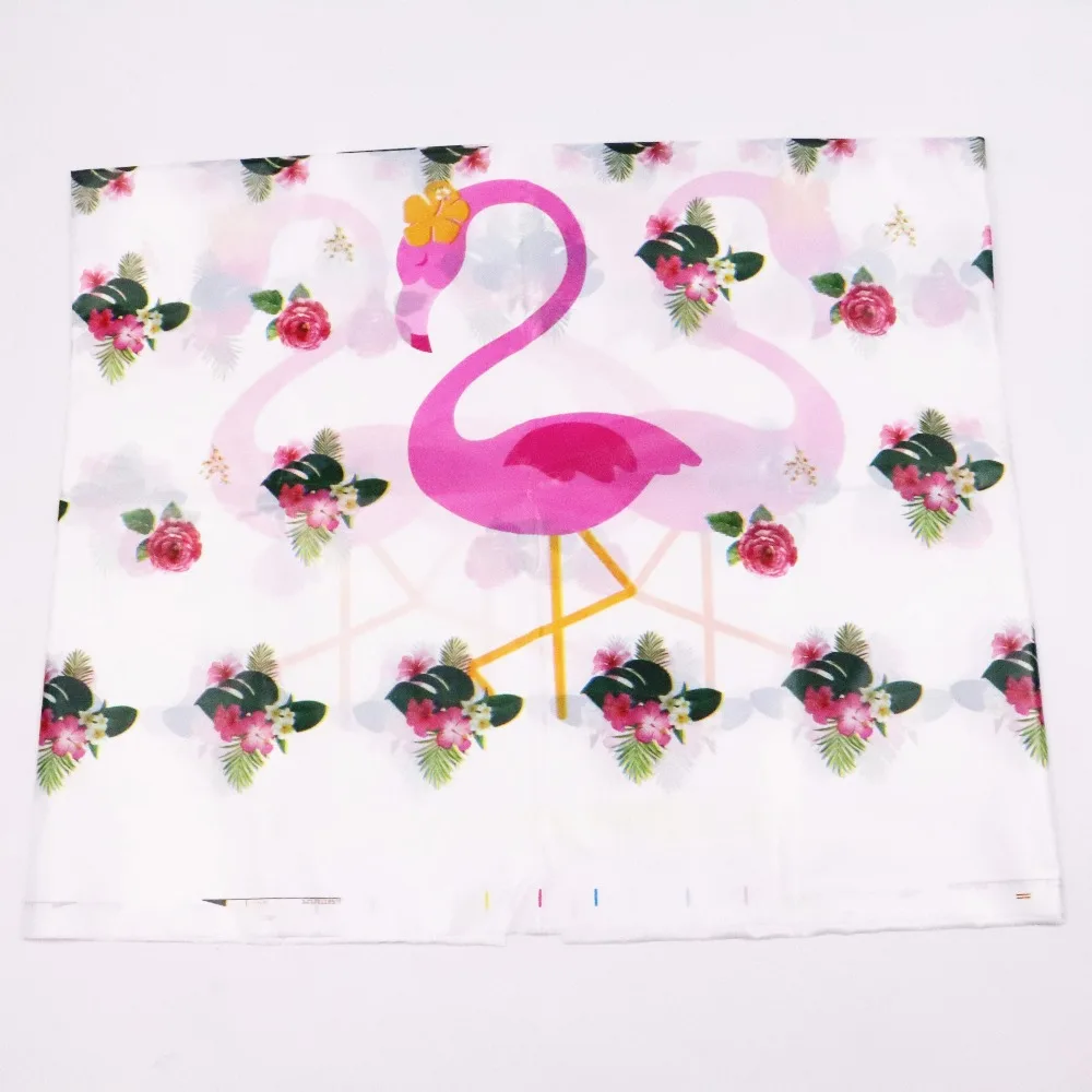 108*180 см Фламинго мультфильм одноразовая скатерть ребенок душ праздничные украшения для дня рождения
