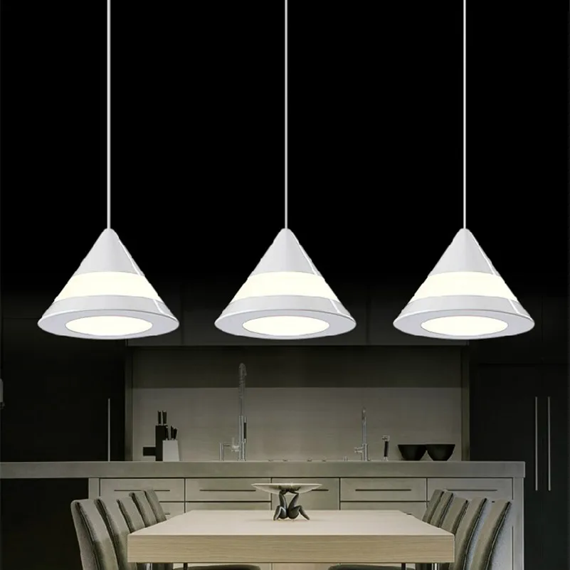 2017 Baru Segitiga Taper Acrylic Kerucut Liontin Cahaya Kepribadian Kreatif Minimalis Restoran Bar Lampu Gantung Perlengkapan Rumah Pendant Lights Bar Hanging Lampshanging Lamp Aliexpress