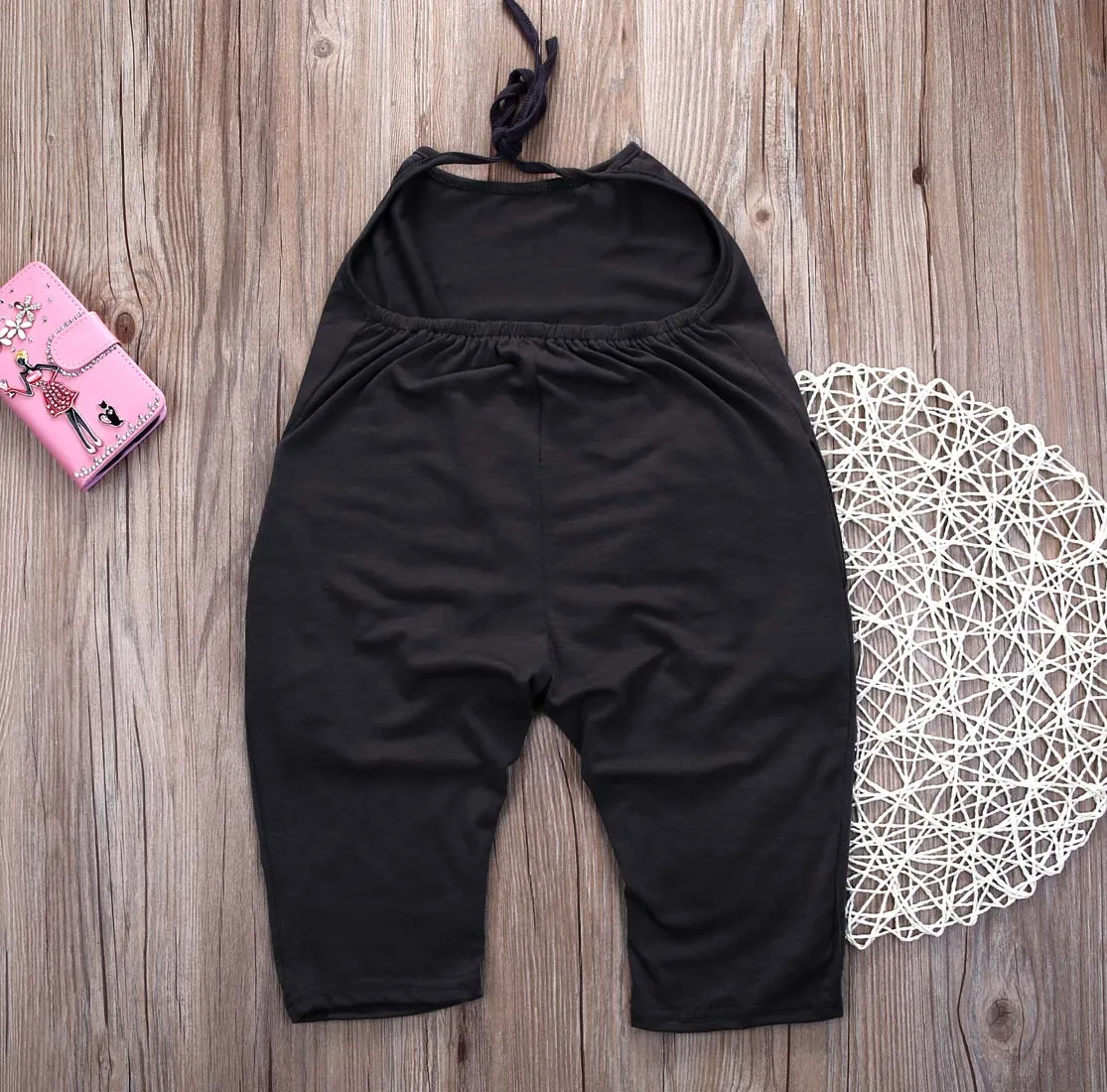 baby clothes cheap Toddler Kids Baby Girls Strap Romper Jumpsuit Harem Pants Trousers Clothes USA Baby Bodysuits expensive