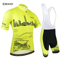 BXIO летние мужские горный велосипед велосипедная Одежда дышащая Mountian велосипедная одежда Ropa Ciclismo Quick-Dry Велоспорт трикотаж наборы 184