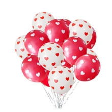 10 шт./лот 12 дюймов толстые латексные сердечки воздушные шары для свадьбы вечеринки украшения Свадебные Воздушные шары День рождения украшения для детей детский душ