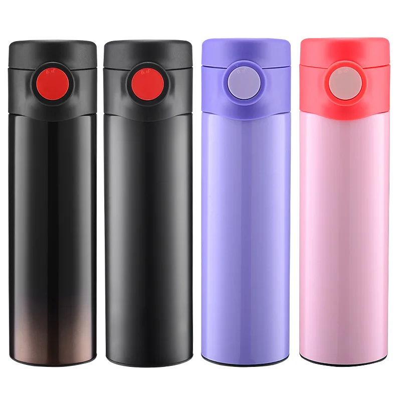 

New 316 Portable Stainless Steel Vacuum Flask Creative Portable Male and Female Water Cup Gift Cup Vacuum Flasks & Thermoses