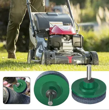 

Lawn Mower Sharpener Lawnmower Blade Sharpener For Power /Hand Drill Garden Tool