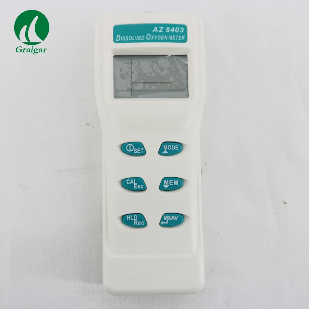 Портативный счетчик кислорода анализатор Измеритель Растворенного Кислорода AZ8403 с функцией удержания данных