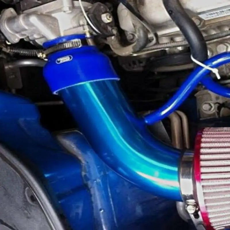 Universal Aluminum 76mm Motor Air Intake Hose Turbo Tube Pipe Duct Air