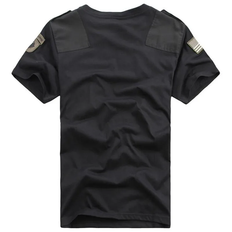 Мужская футболка с коротким рукавом для отдыха в армии США 101, Мужская тактическая дышащая быстросохнущая футболка M-XXXL