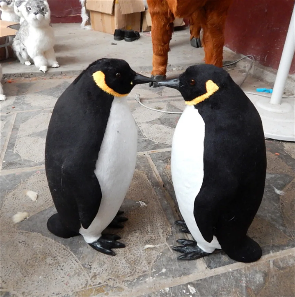 Fancytrader Simulation Penguin Toy Model Handicraft Animals Doll Plastic Fur Teaching Prop Home Decoration Toy 4