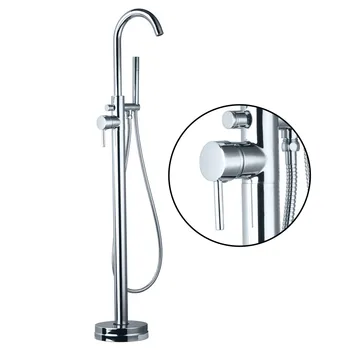 

Novel in Design Bathroom Faucet Chrome Polished Deck Mounted CeramicHot Cole Water Mixer Excellent Bathroom Shower Faucet