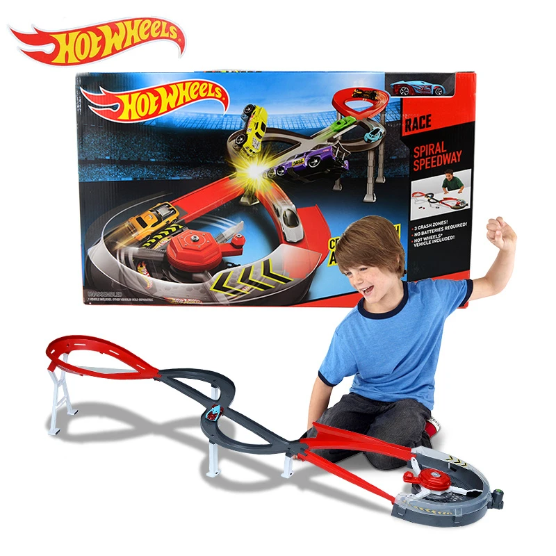 hot wheels spiral track
