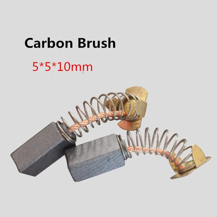carbon brushes 5 * 5 * 10mm for Electric drill , motor brush , FREE