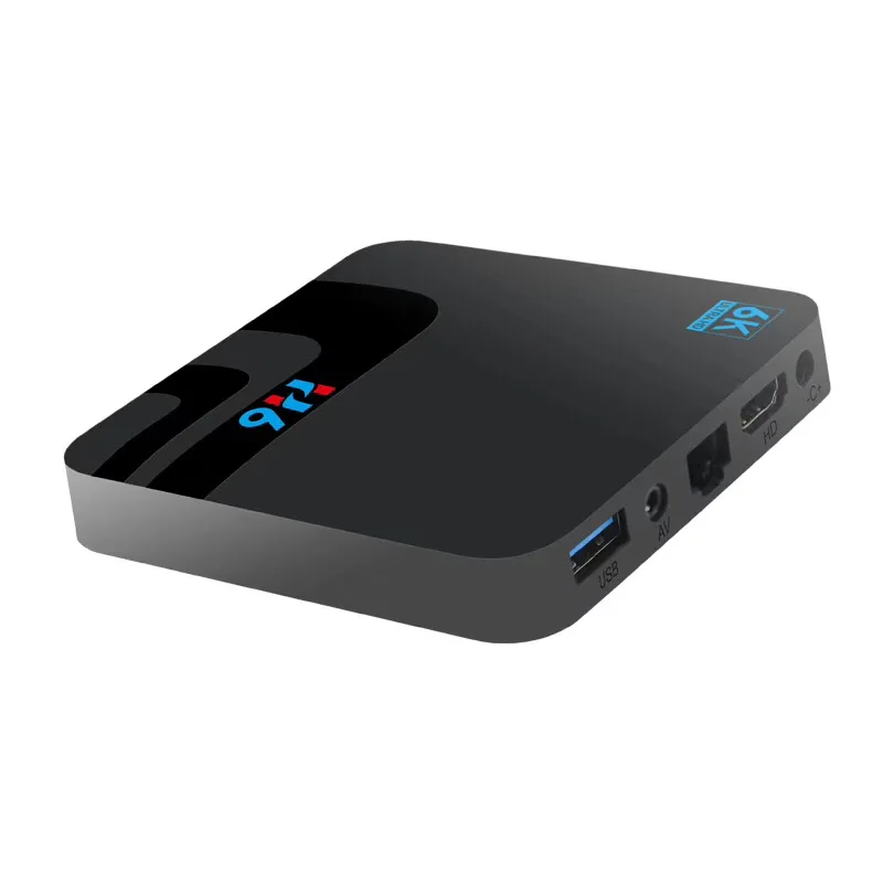 2019 новый шаблон H6 Android 8,1 Smart tv box 2,4 г Wifi BT 4,0 2 г/4 Гб + 16 г/32 Гб Allwinner H6 четырехъядерный 6 к 1080 P Android tv box