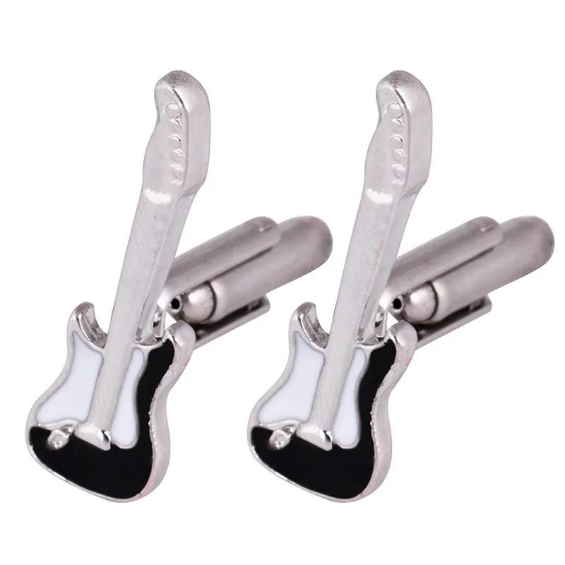 Men's Cufflinks Guitar French Violin Musical Instrument Sleeve Nail Pattern Jewelry Shirt Dinner Wedding Dress 5.14 | Украшения и