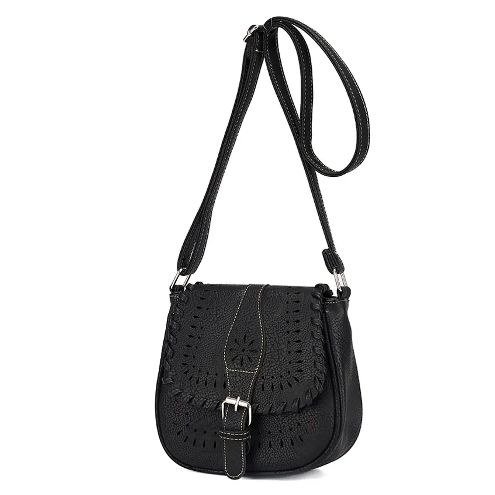 

2016 High Quality Women's Handbags Leather handbags Hollow Out Design bags Cross body Shoulder Bags Hot Sale