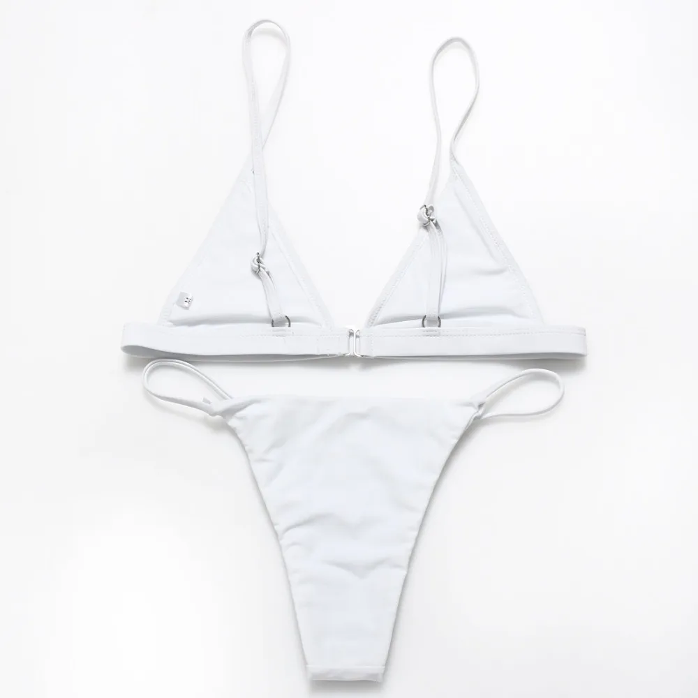 Sexy Bikini Lingerie Set Three Point Style Corset Hot Erotic Sling Thong Suit Open Bralette Bra Panties Set Underwear Sex Suit