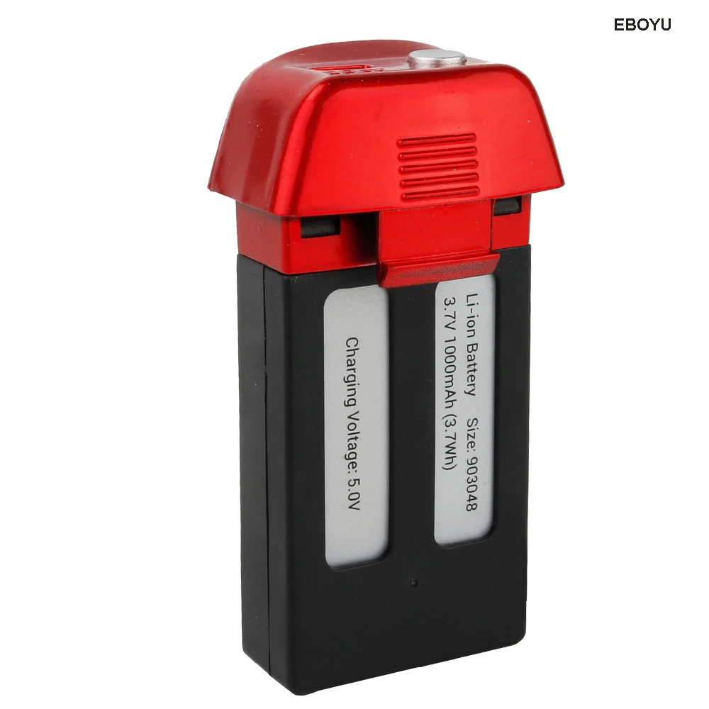 

EBOYU Original SJR/C 3.7V 1000mAh 25C Modular Design Lipo battery for SJR/C S30W GPS Drone RC Quadcopter Drone RTF