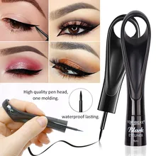 Черная Подводка для глаз с кольцом с пряжкой, долговечная Водонепроницаемая водостойкая жидкая Косметическая подводка для глаз принадлежности для макияжа TSLM2