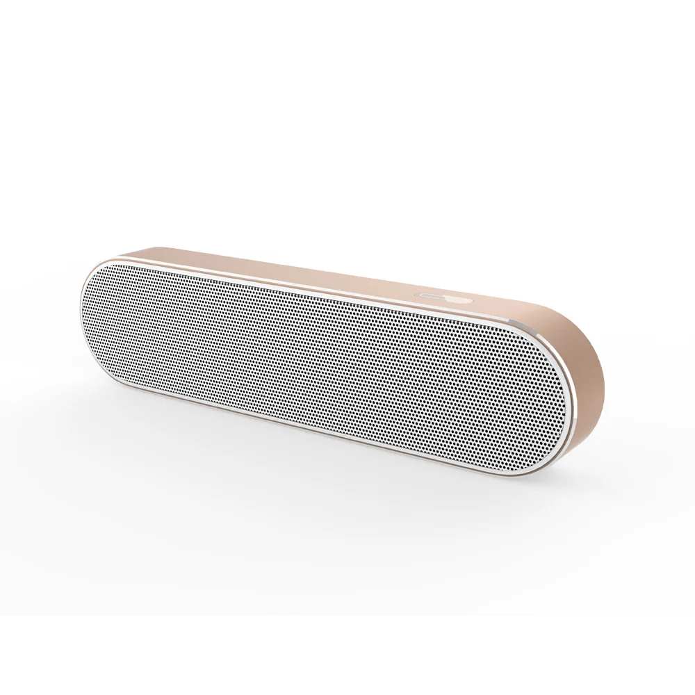 B900 Bluetooth колонка металлическая Беспроводная портативная 3D стереозвуковая