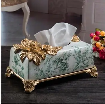 

Exquisite tissue box, home desktop office decoration, fashion box