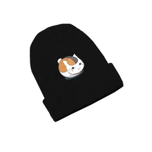 Шапки Natsume Yuujinchou Cat Skullies вязаные шапки зимние модные теплые мужские женские шапки подарок для мальчиков девочек эластичные черные, белые, серые