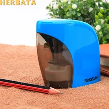 Доступная электрическая точилка для карандашей Автоматическая настольная школьная Милая канцелярская офисная детская CL-2201