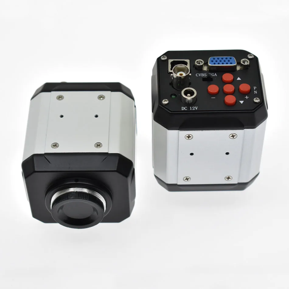Цифровой видеомикроскоп HD 2.0MP 1080P 30fps промышленная видеокамера VGA USB BNC AV выходы