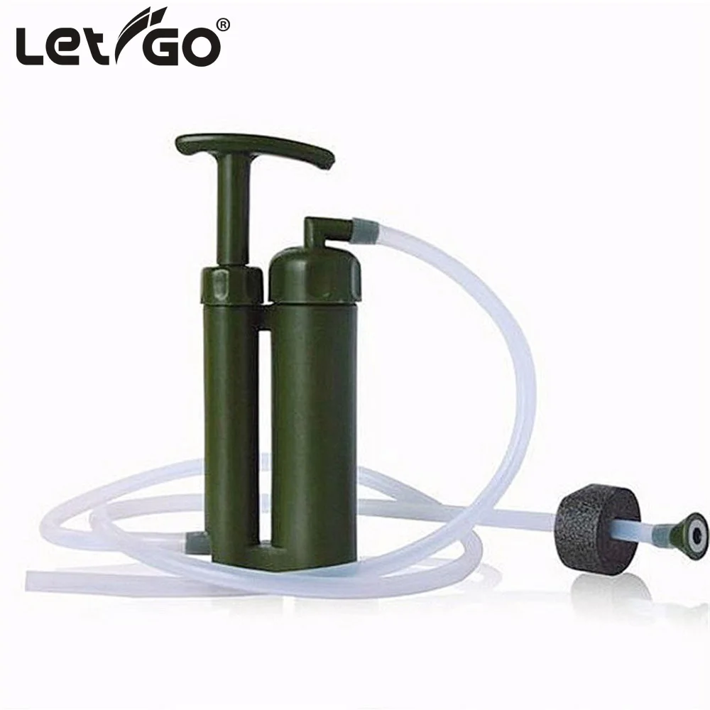 Portable Soldier Water Filter Purifier Cleaner Outdoor Hiking Camping