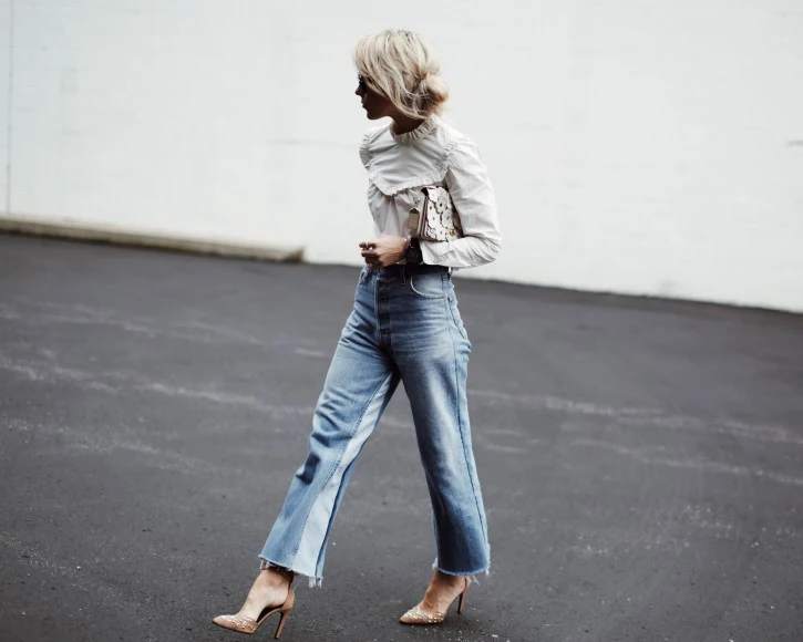 broad leg jeans
