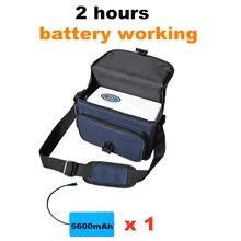 COXTOD 5600 мА/ч, Батарея работает кислородный концентратор, Генератор Передвижной автомобиль Применение с сумкой в комплекте