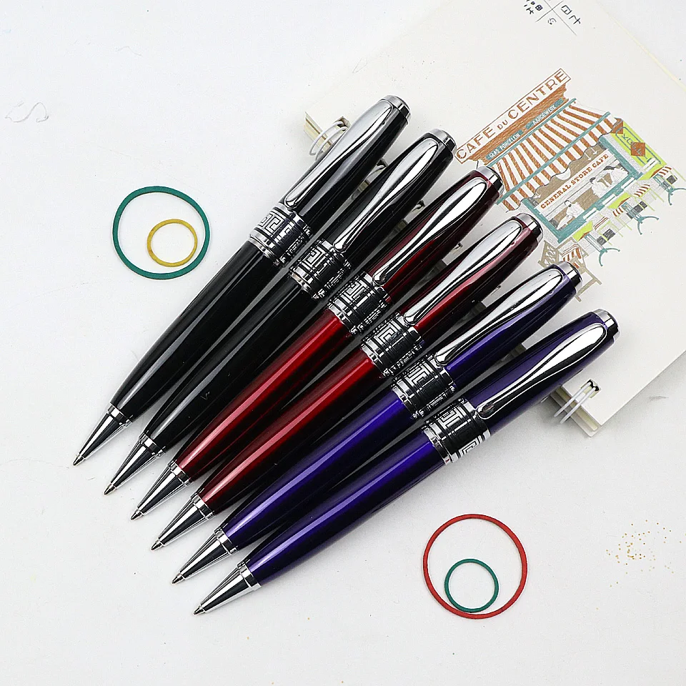 

Ballpoint Pen 0.7mm Blue/Black Ink High Quality Metal Roller Pen Luxury Ball Pen For Business Writing Office School Supplies