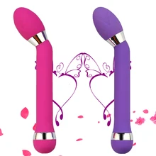 Guver New Magic Wand AV Vibrator for Women Soft Silicone Stick Massager Erotic Sex Toys Clit Adult Female Masturbation 1PC